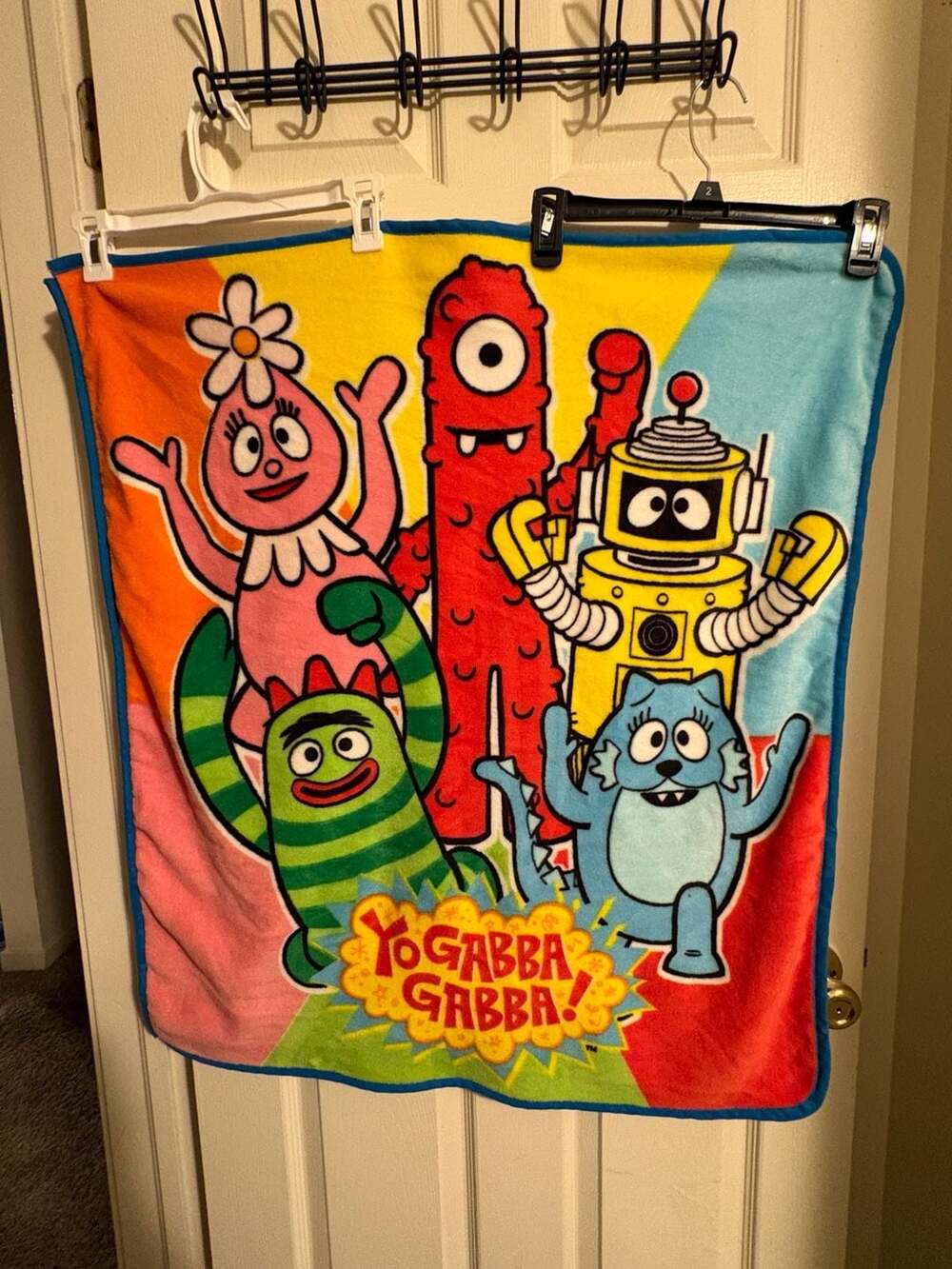 Yo Gabba Gabba! Character Fleece Throw Blanket